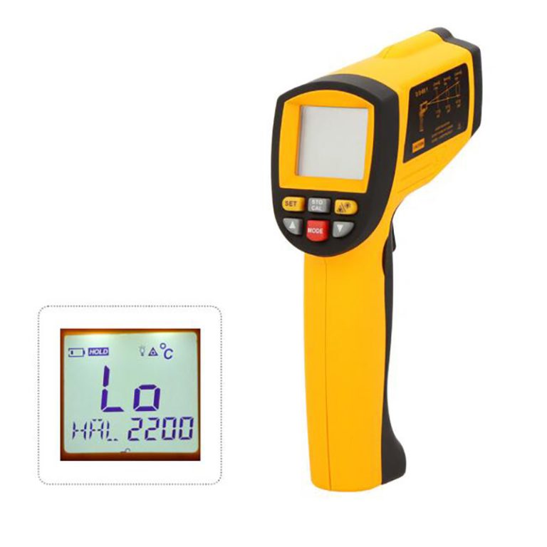 Laser Infrared Thermometer 200 1850℃ Temperature Gun Rok International 6232