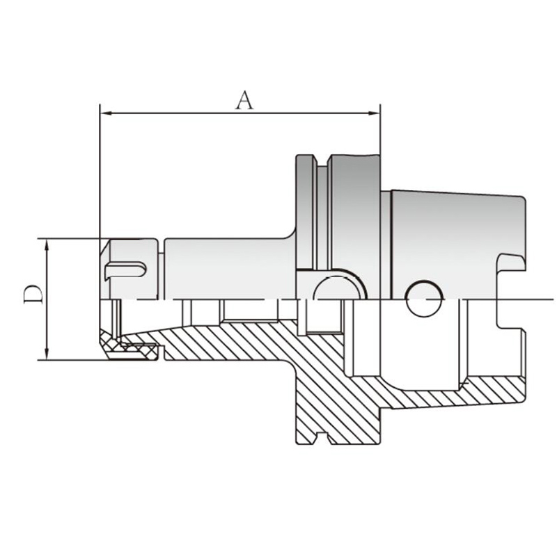 HSK ER collet chuck tool holder DIN6499 | ROK International